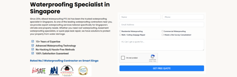 Allseal Waterproofing PTE Ltd